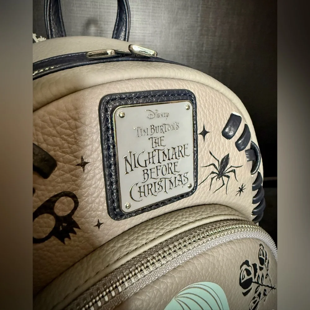 Loungefly Disney The Nightmare Before Christmas Sally Icons Mini Backpack - Picture 2 of 9